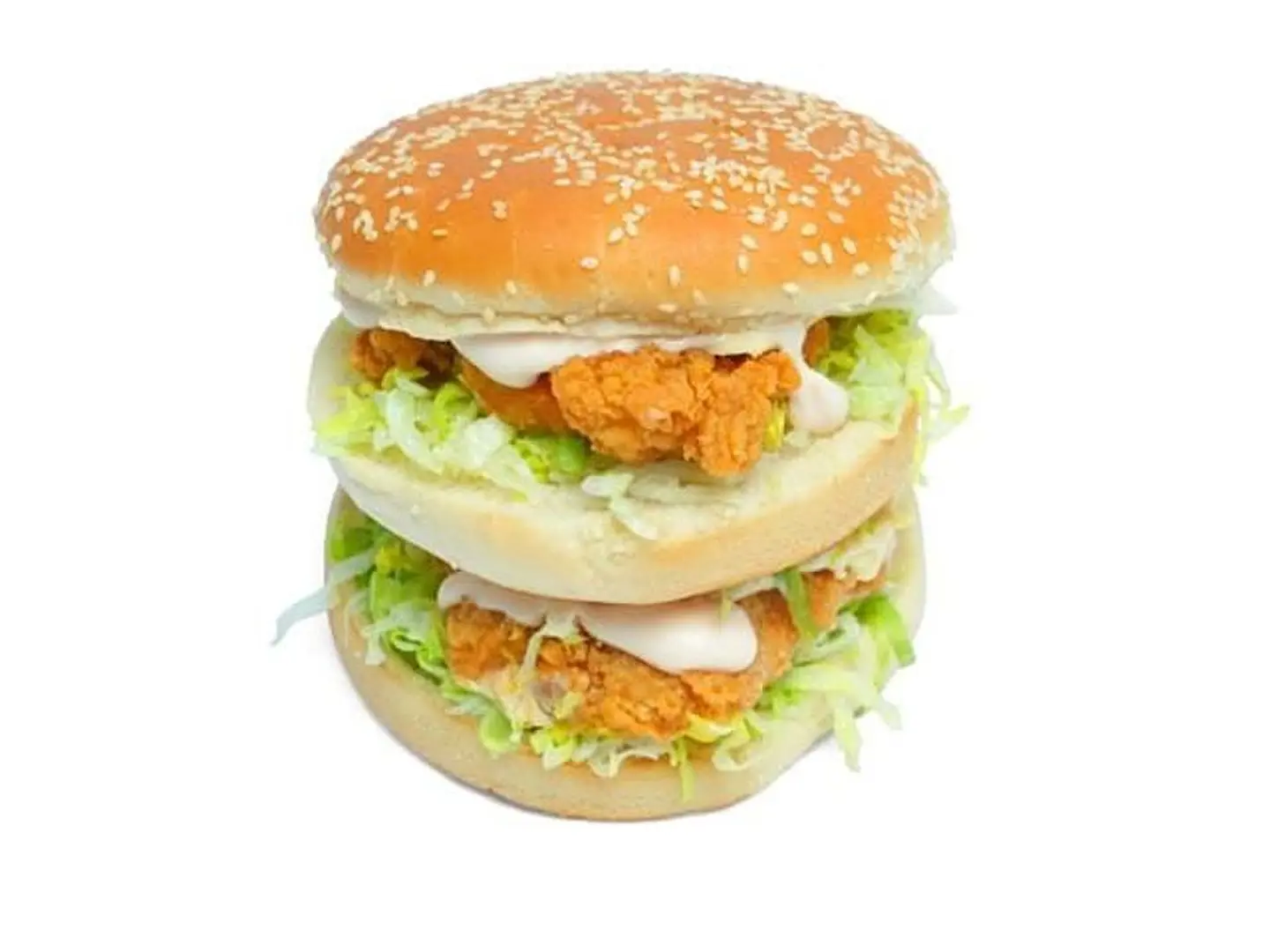 Double Chicken Burger