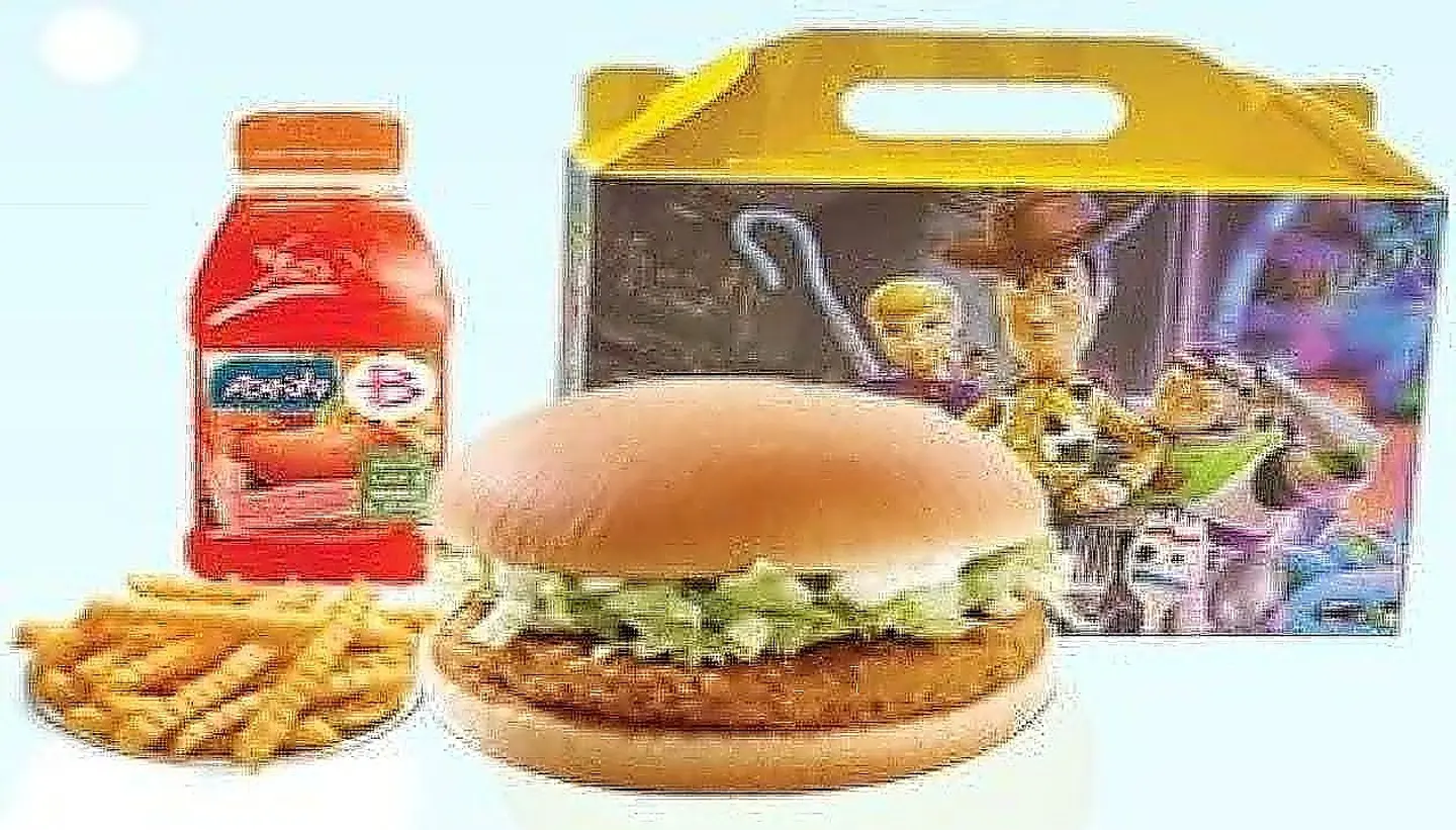 وجبة تشيكن برجر للأطفال