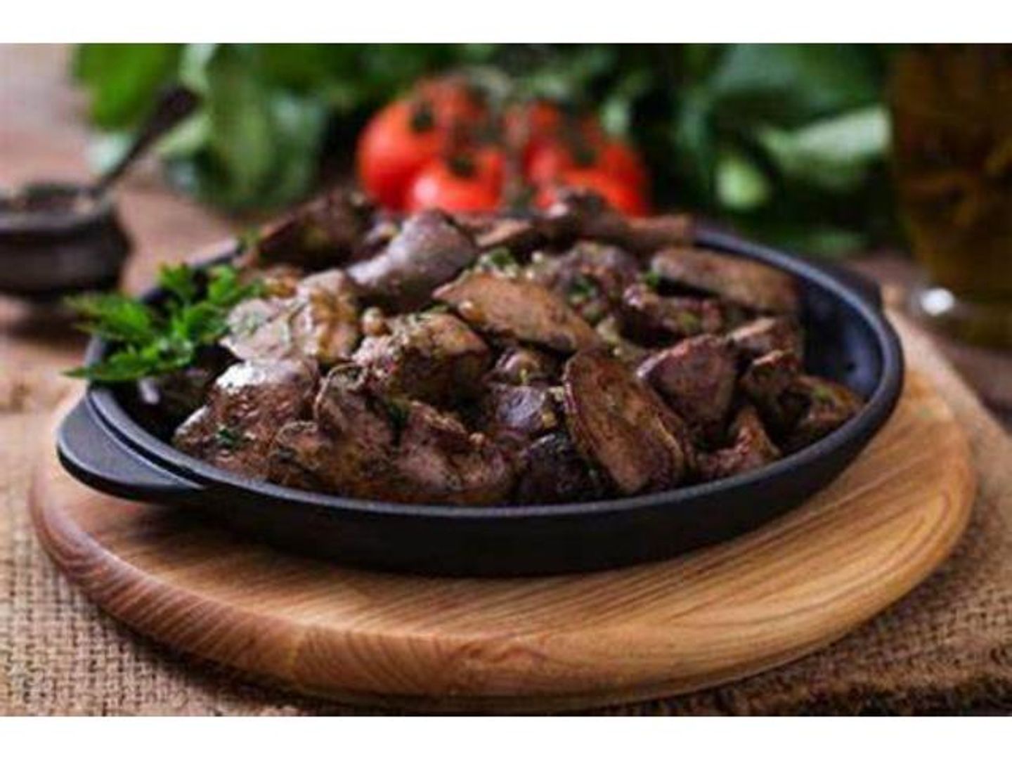 كبدة مشوية