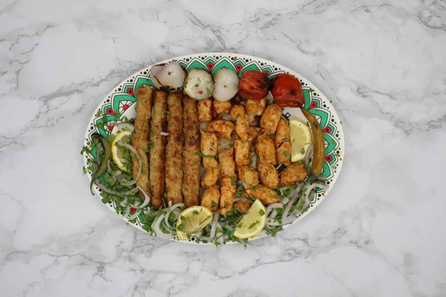 One Kilo Of Mixed Grill Of Chicken