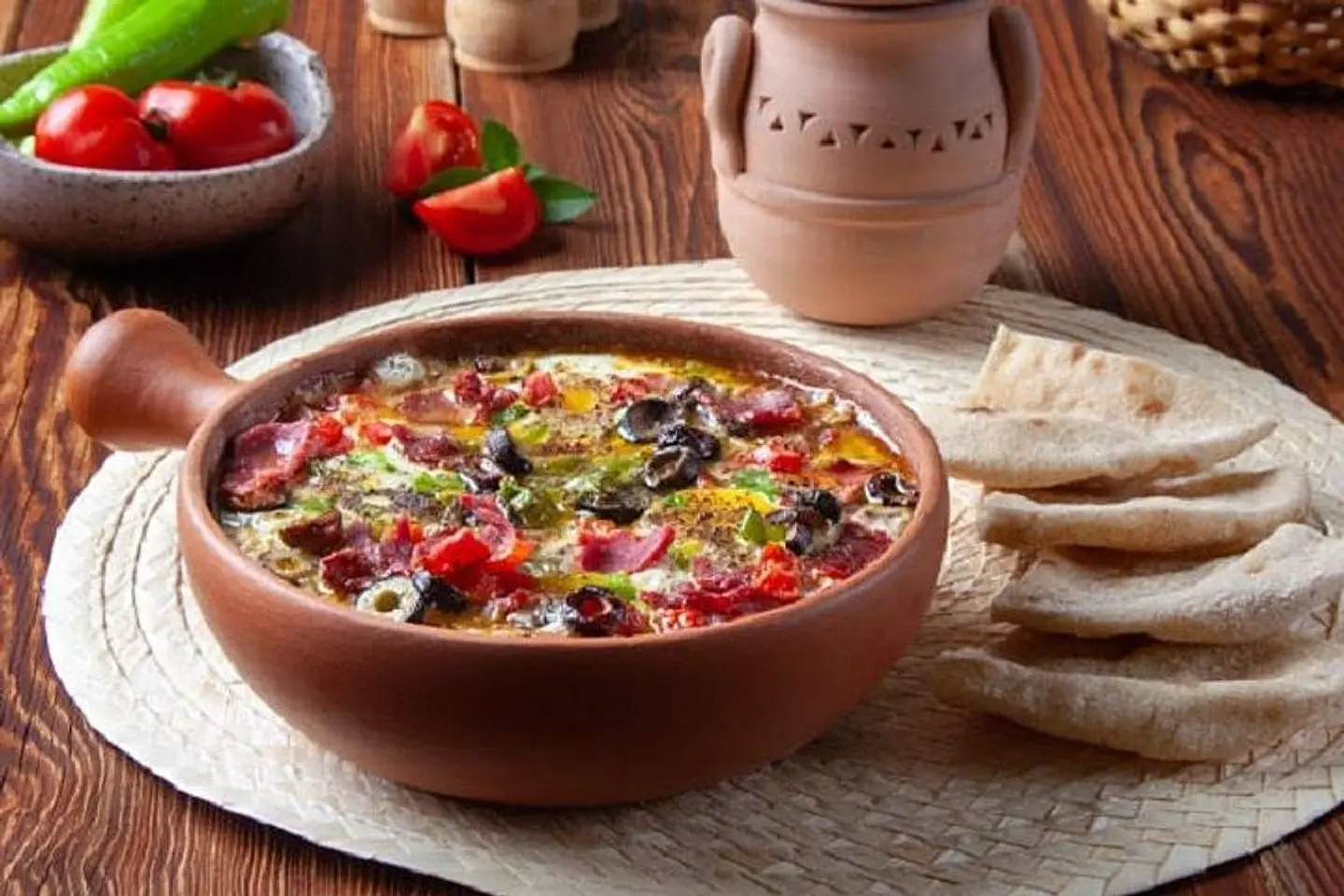 Foul Plate With Peas