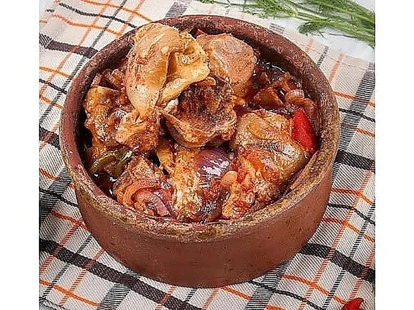 وجبة طاجن عكاوي فرن