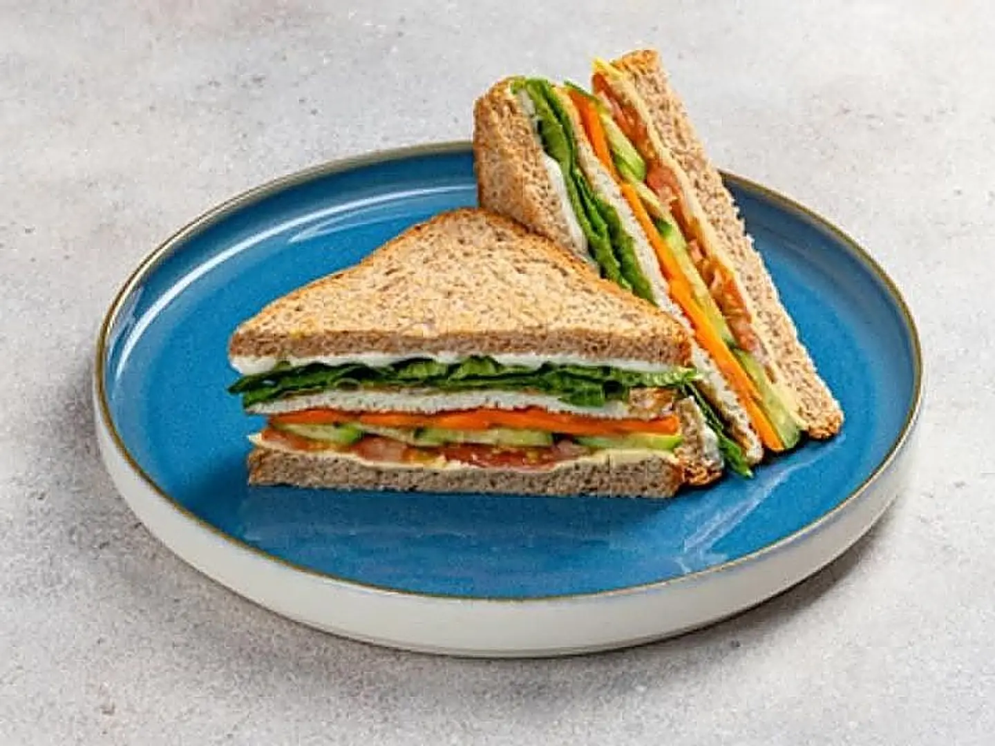 ساندويتش بيض القمح