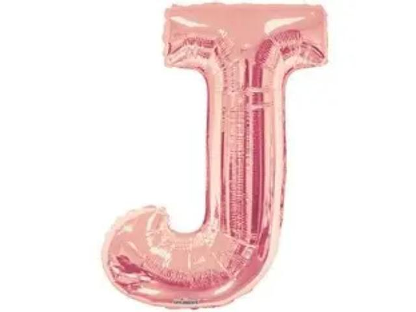 Rose Gold Letter Balloons J