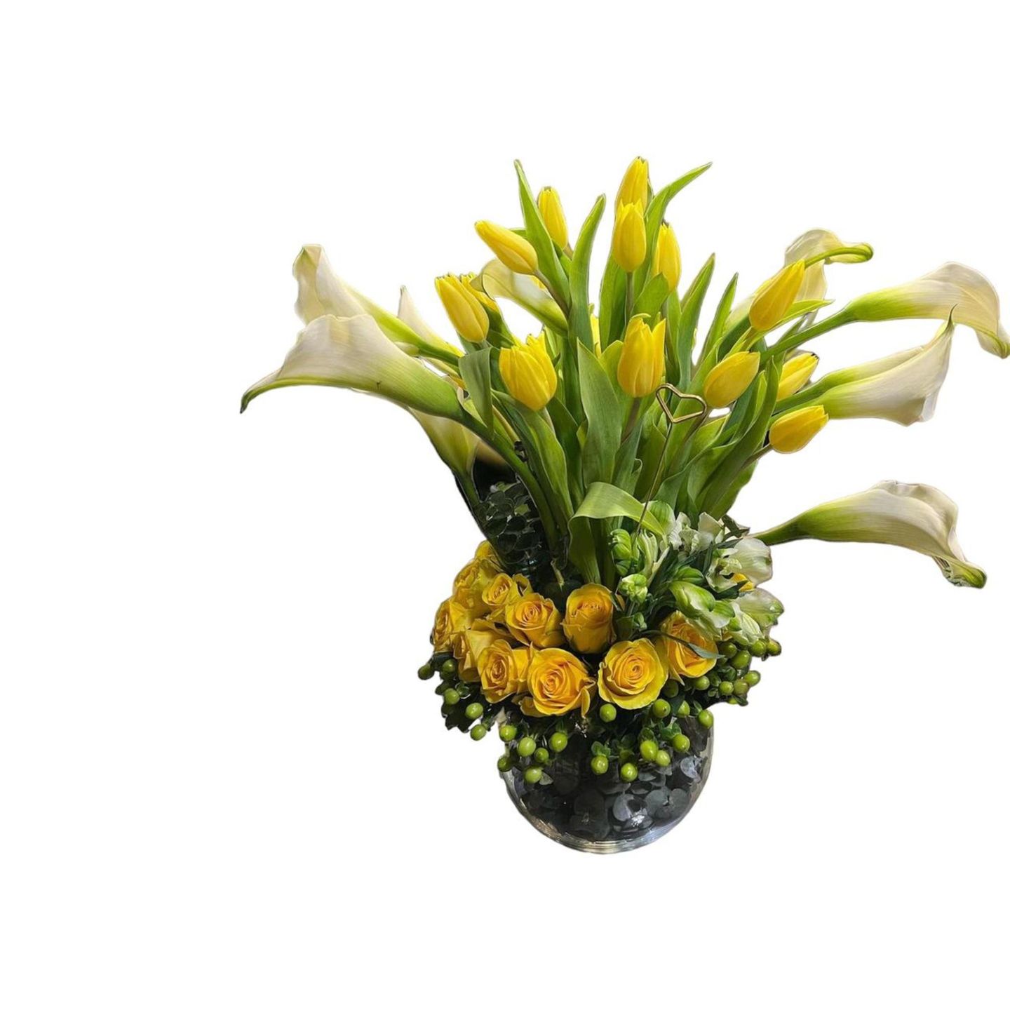 Vase Calla And Dutch Tulip 5 A