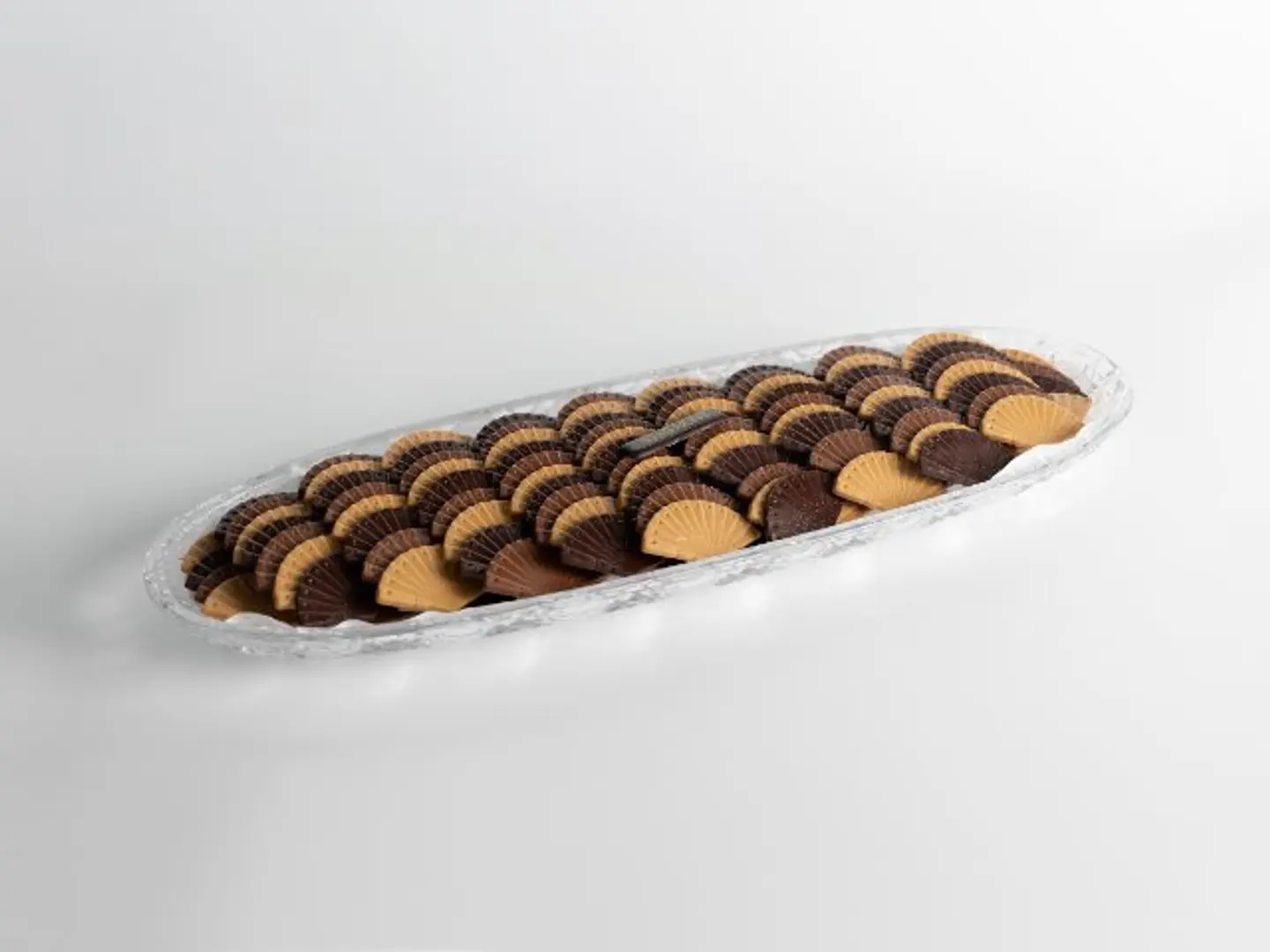 Fan Chocolate Plate (800 G)