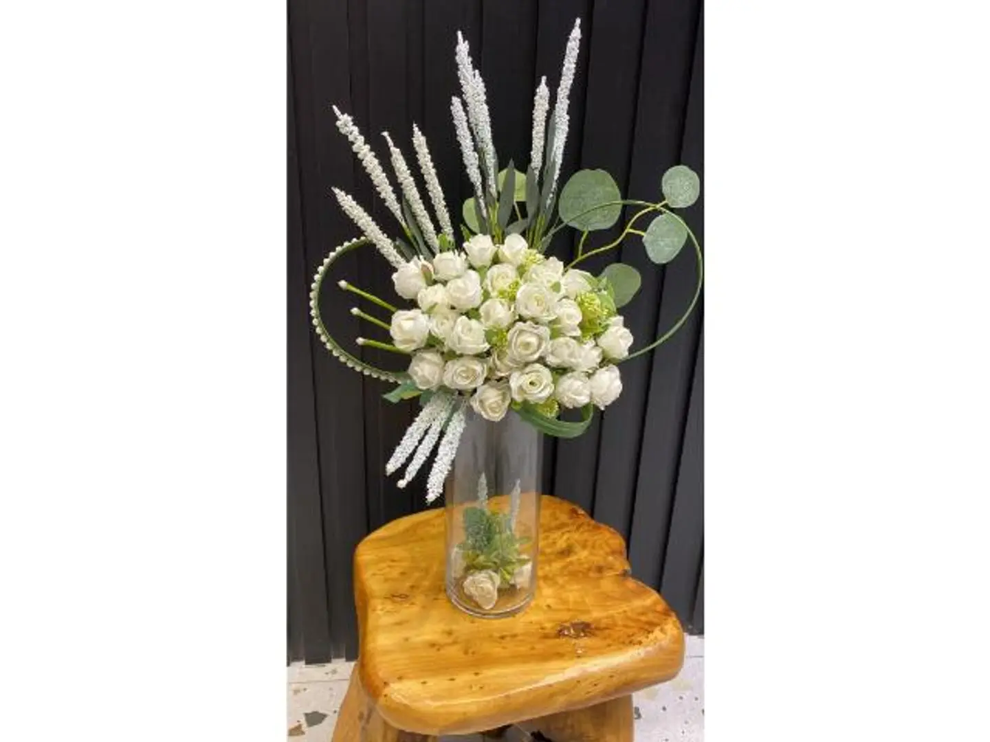 Vase With Artificial Flowers