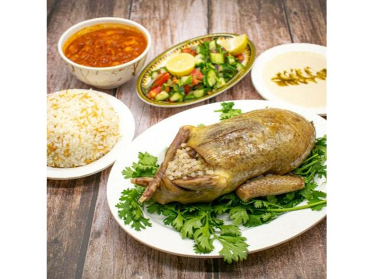 حبة حمام محشي أرز خلطة