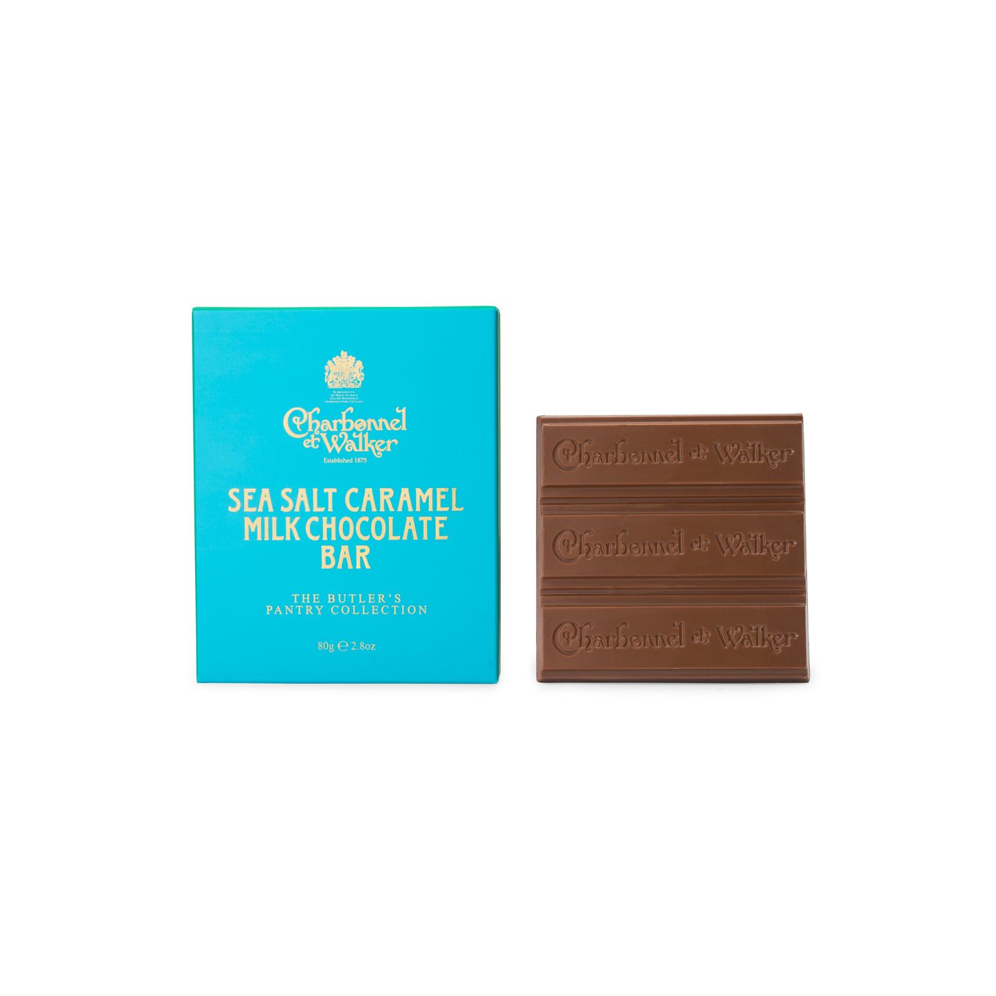 Milk Sea Salt Caramel Chocolate ‘Butler’ Bar