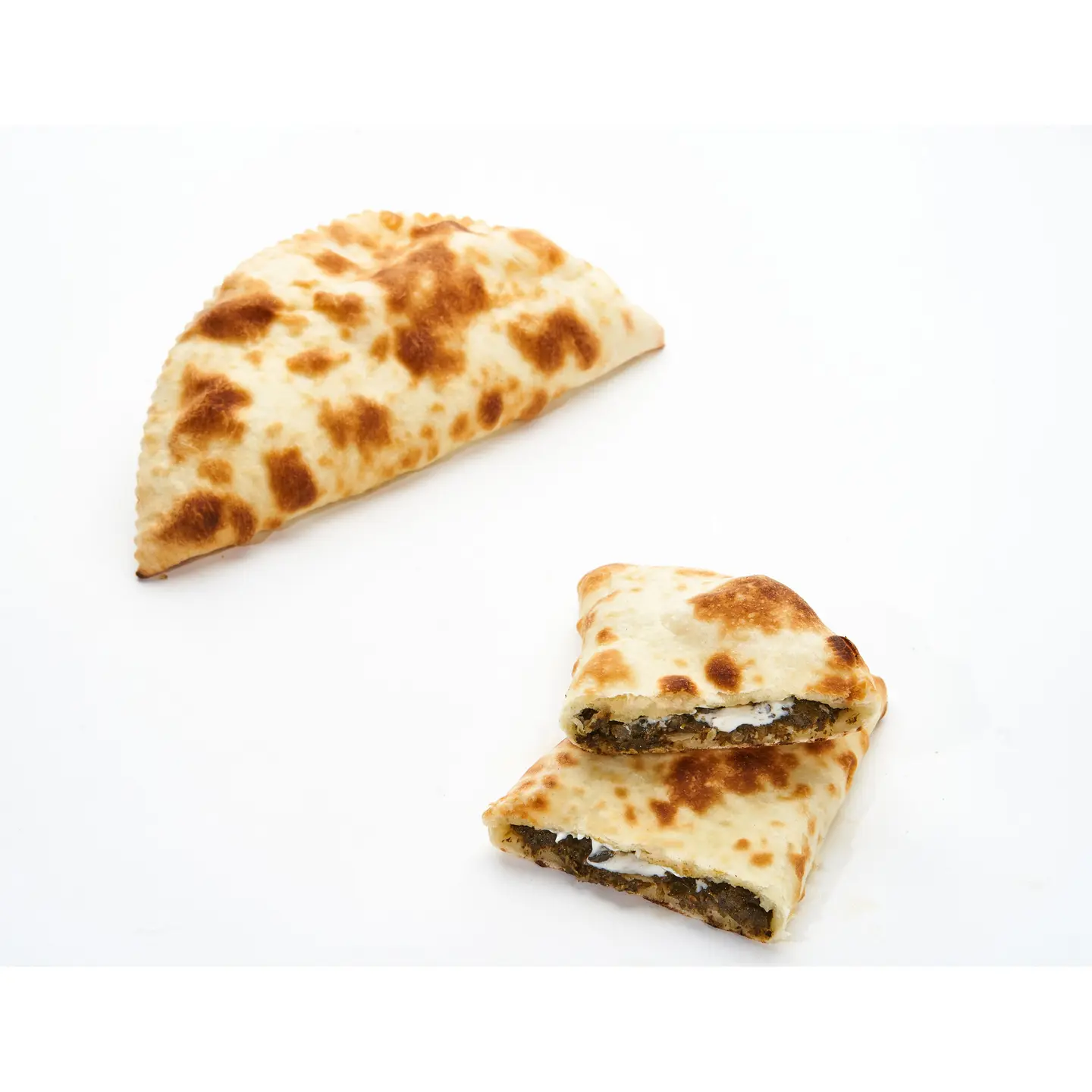 فطيرة سبانخ مع لبنة