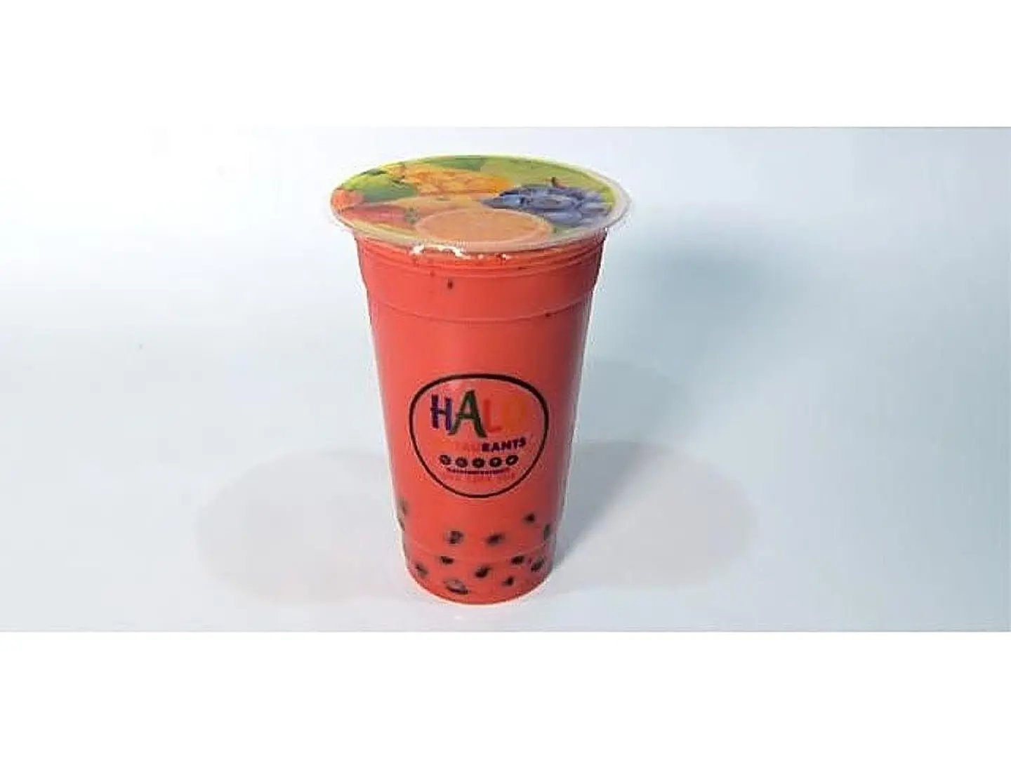 Medium Red Velvet Bubble Tea