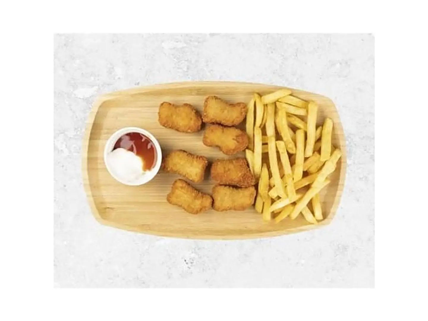 صحن مسحب دجاج حراق