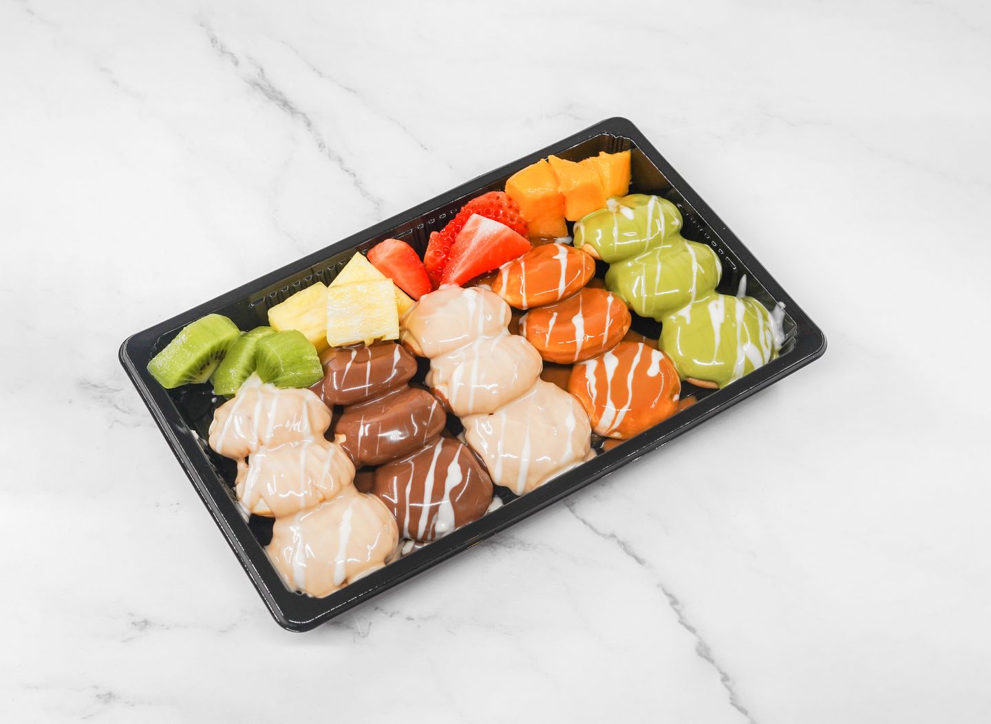 Double Mini Pancake Fruits 20 Pieces