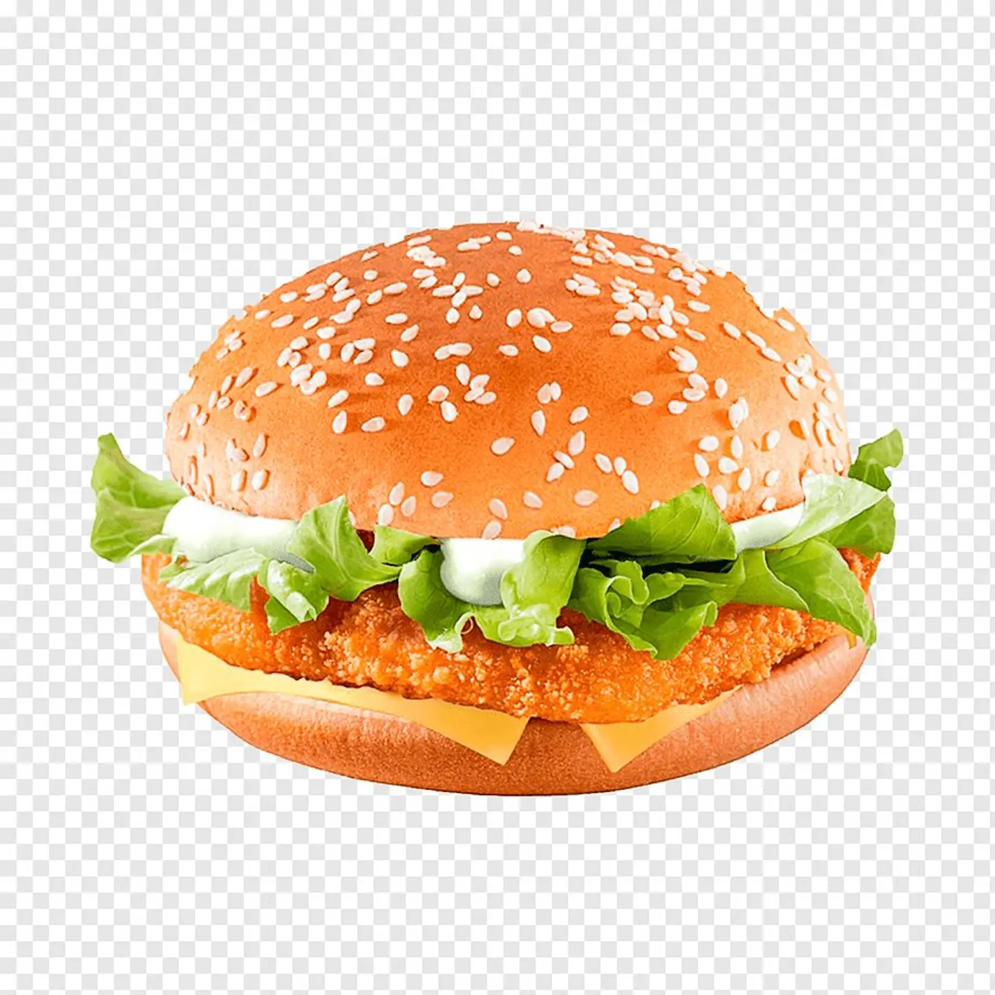 ساندوتش برجر دجاج