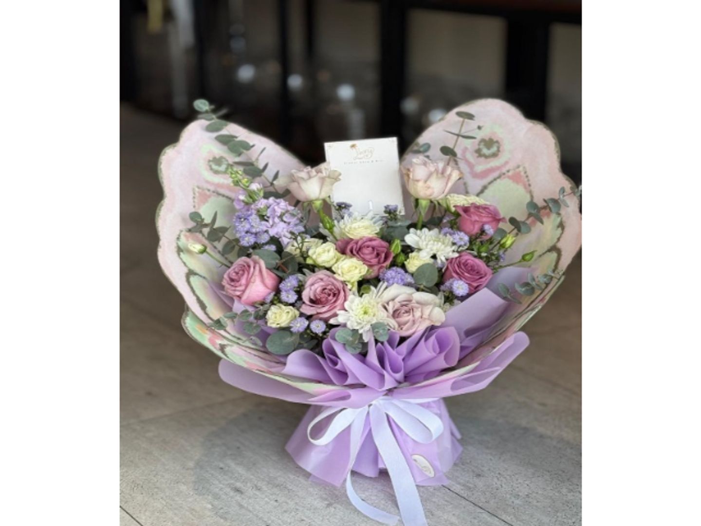 Pink Butterfly Bouquet 54