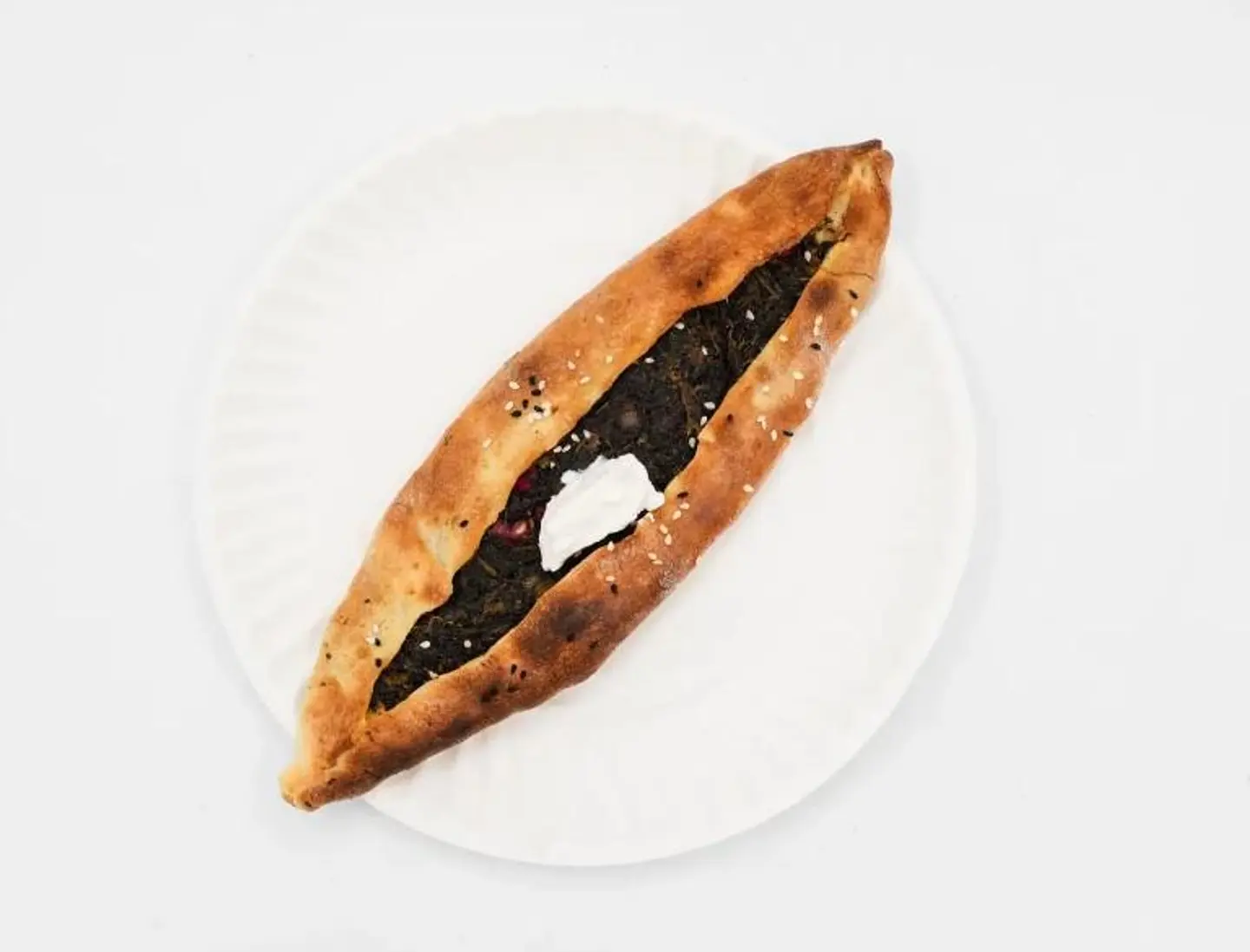 Spinach With Labneh