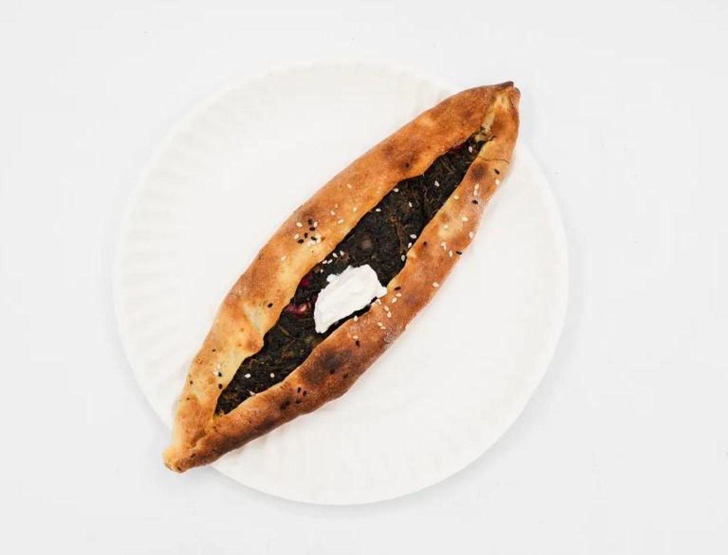 Spinach With Labneh