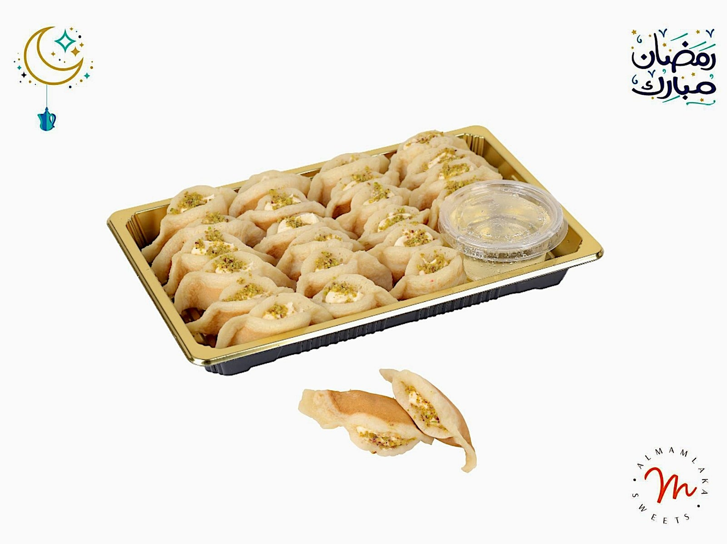 قطايف عصافيرى بالقشطة