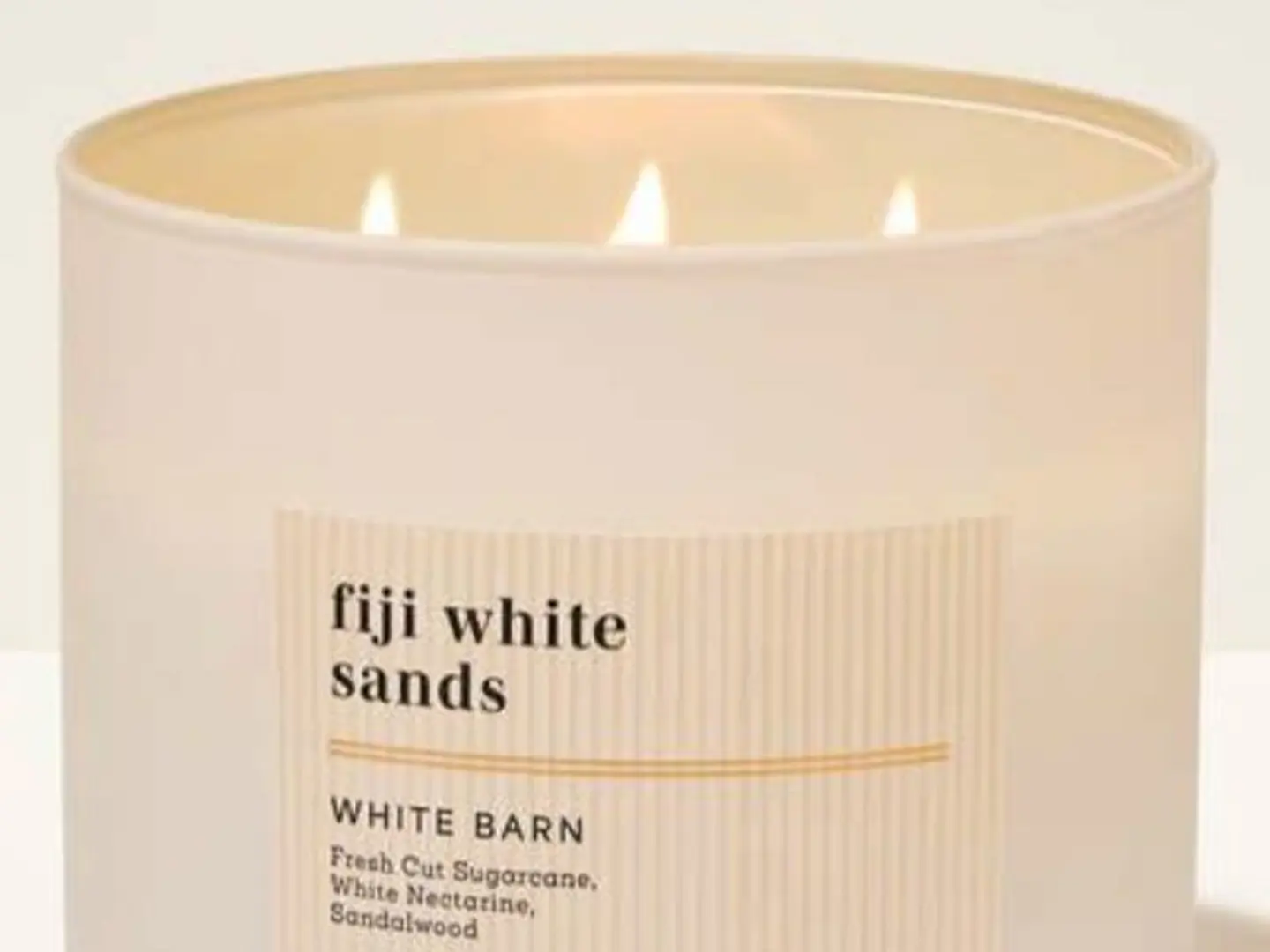شمعة فيجي وايت ساندز.