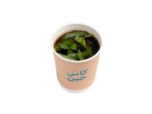 شاي مع حبق و نعناع