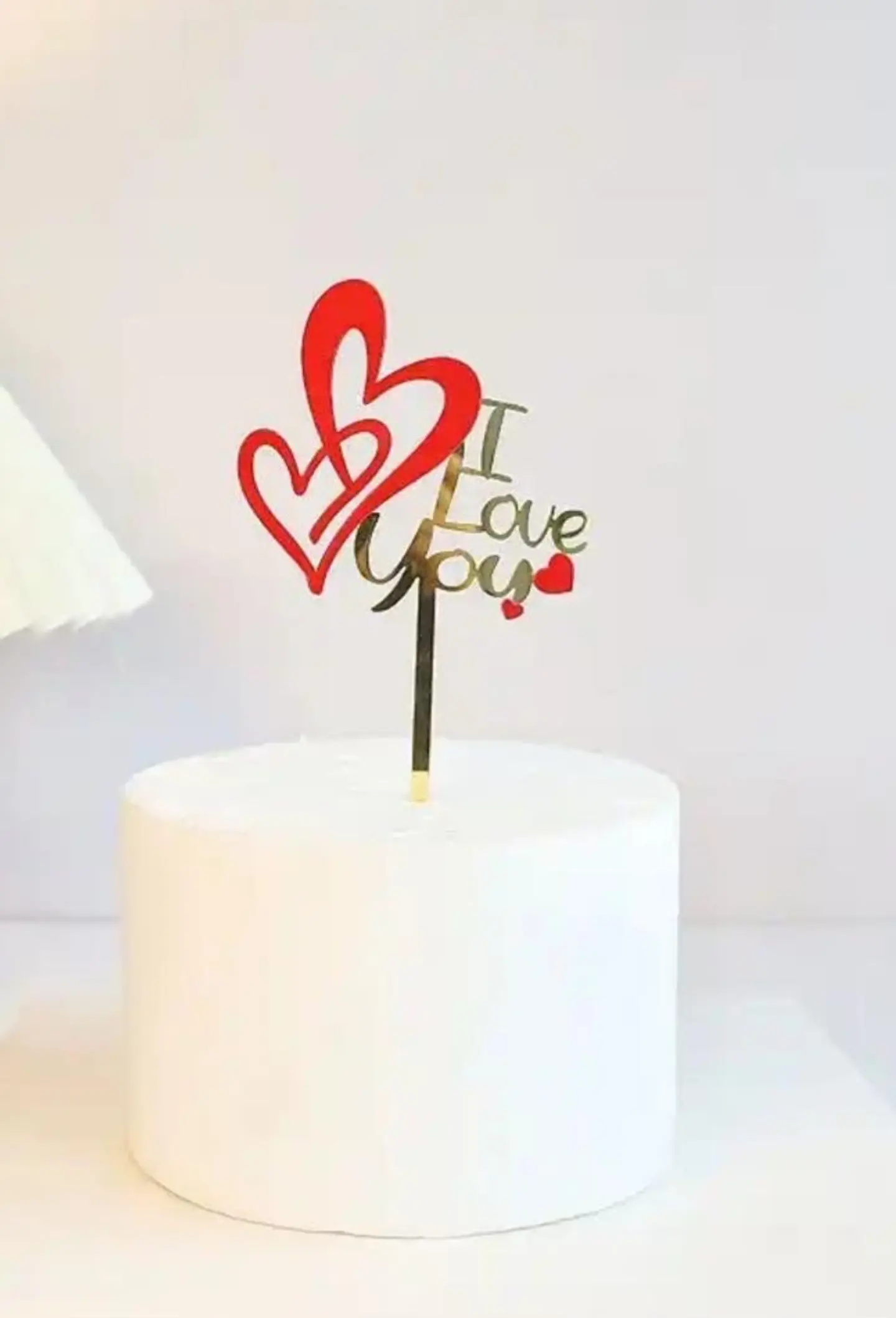 Cake Topper L Love You