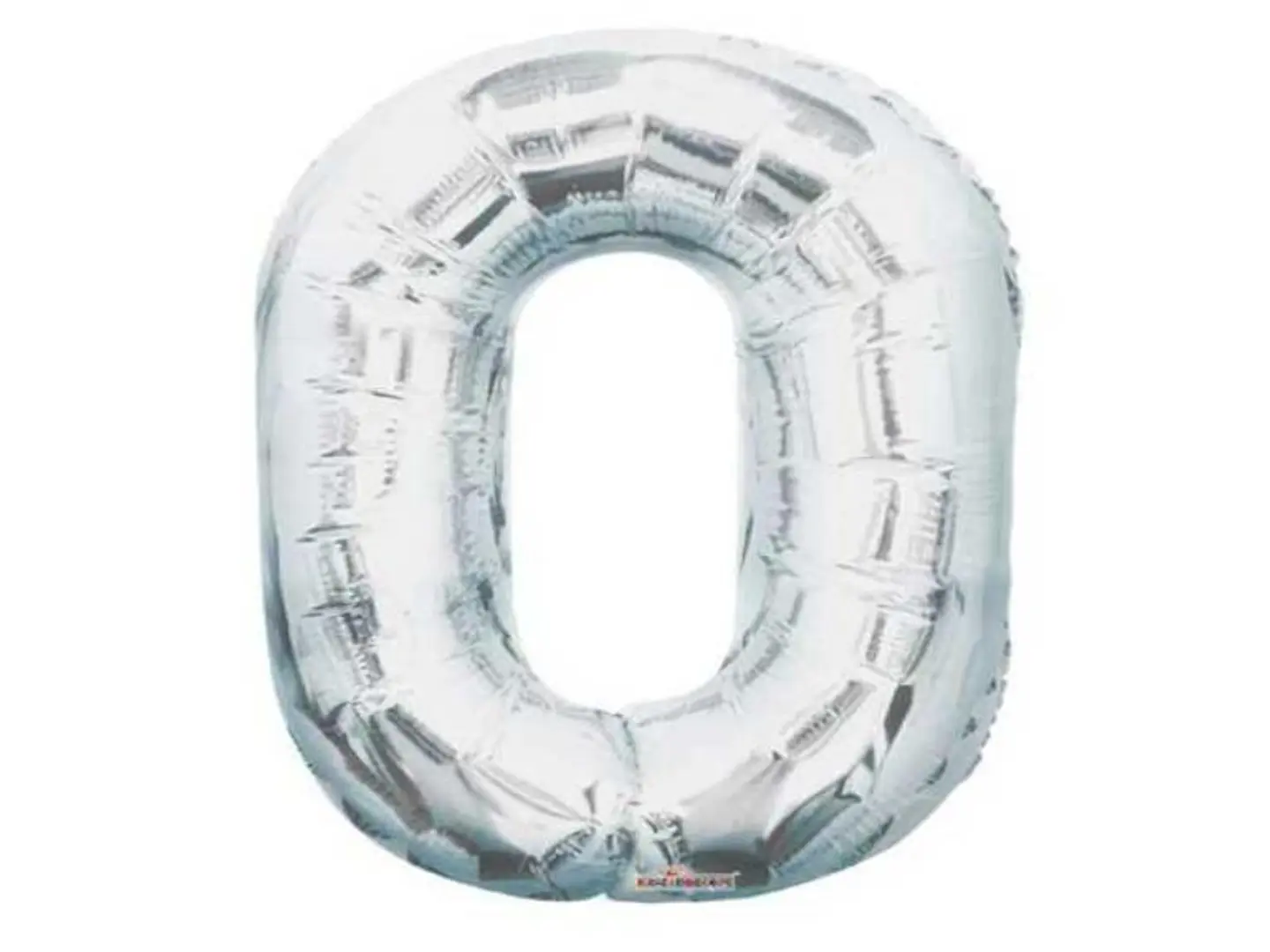 Letter O Helium Tin