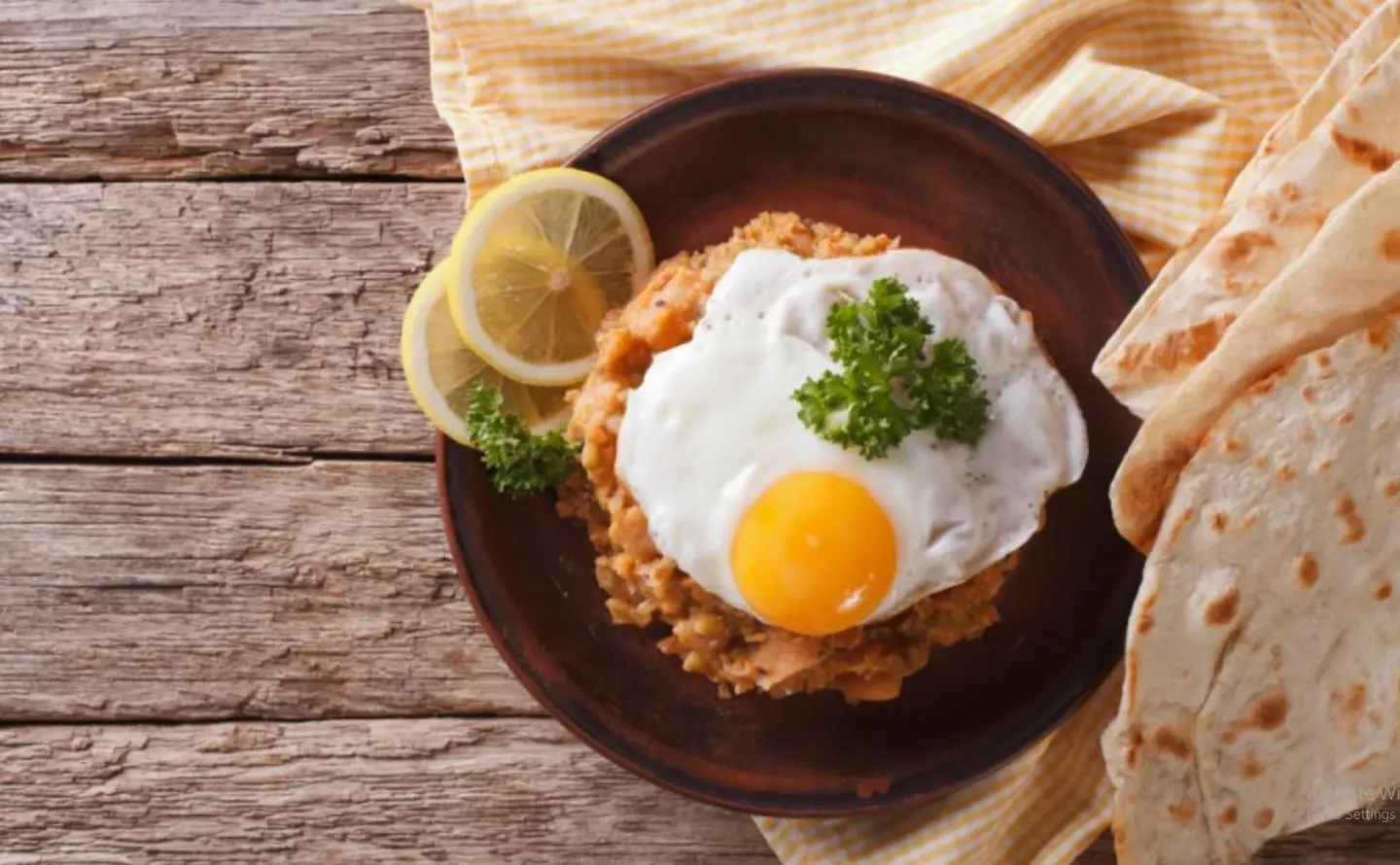 Beans With Eggs
