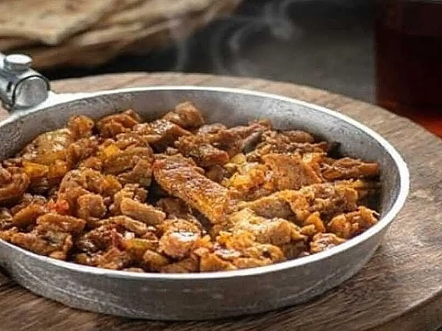 A Plate Of Meat Stew