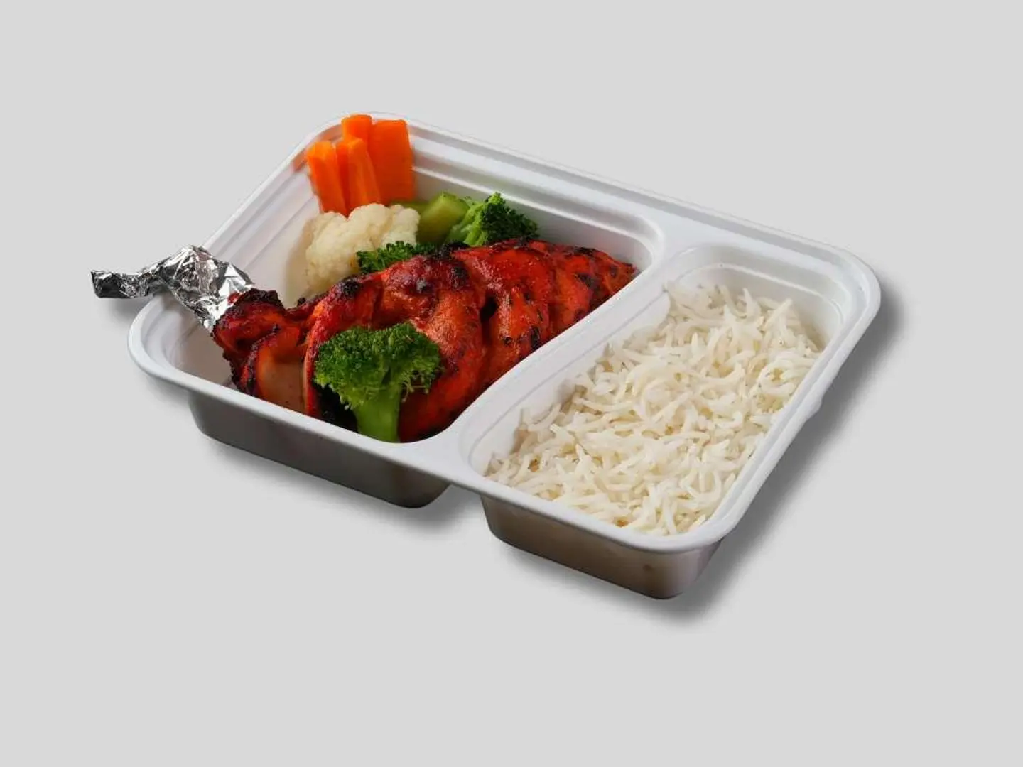 وجبة أرز أبيض تندوري