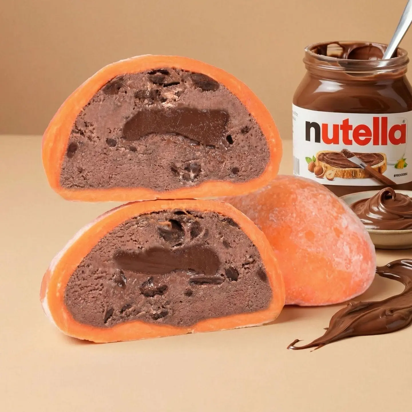 لافا نوتيلا موتشي آيسكريم