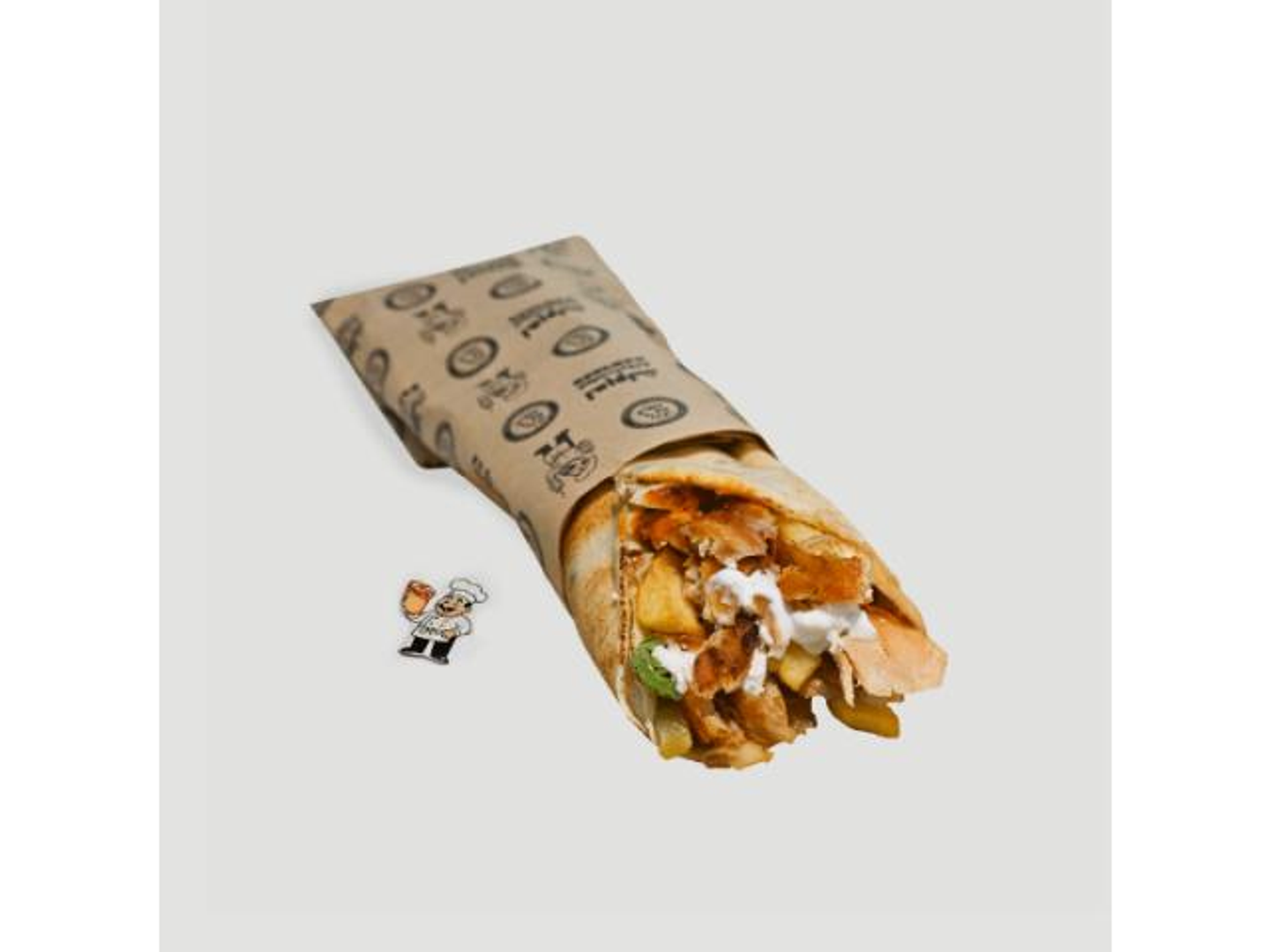 Shami Chicken Shaker Sandwich - With Mixture