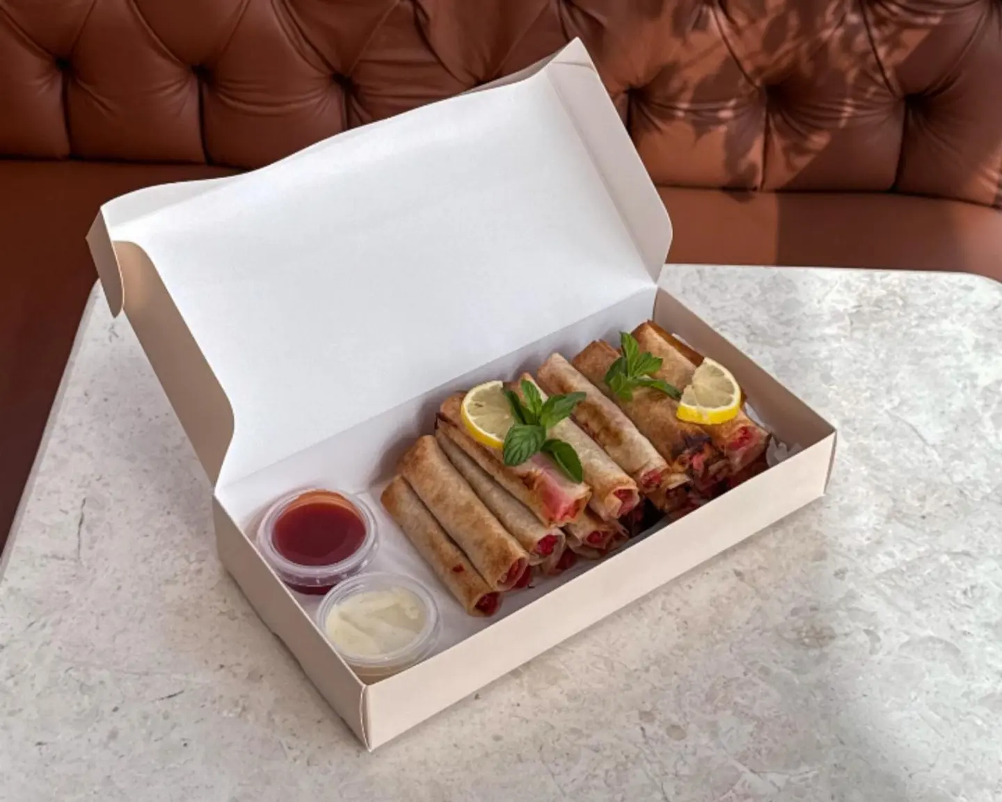 لفائف الدجاج