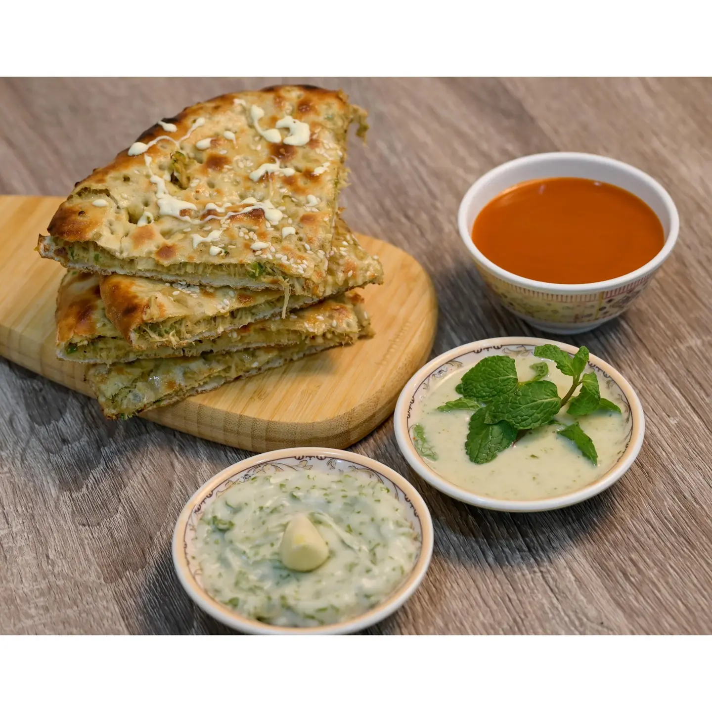 Potato Spiced Naan
