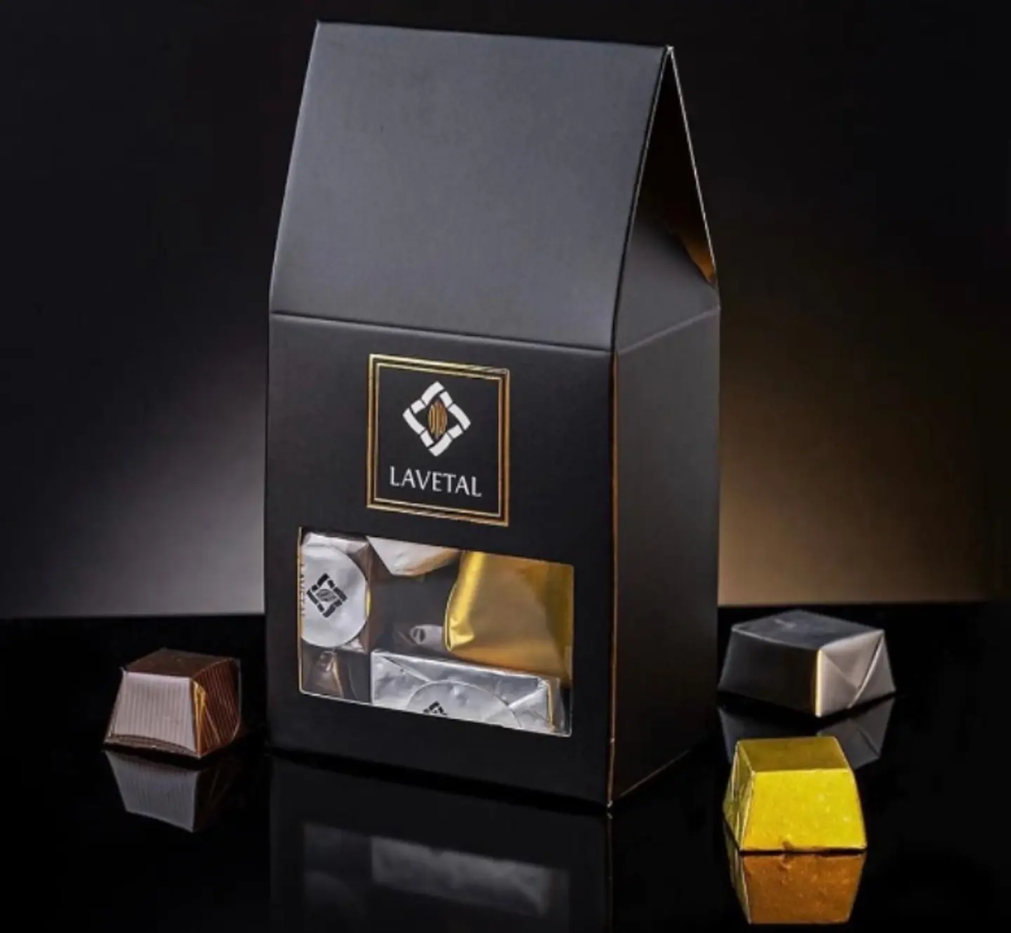 بوكس شوكليت مغلف ربع