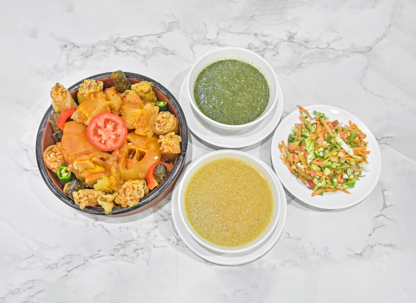 Kawares Tagine With Mahshi