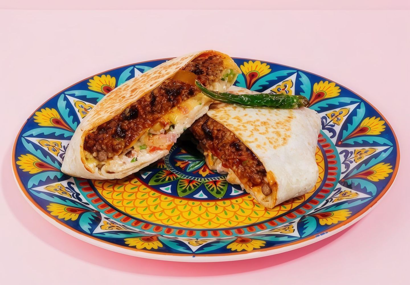 Mexican Beef Burger