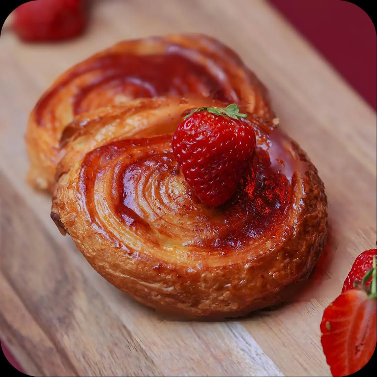 Strawberry Croissant