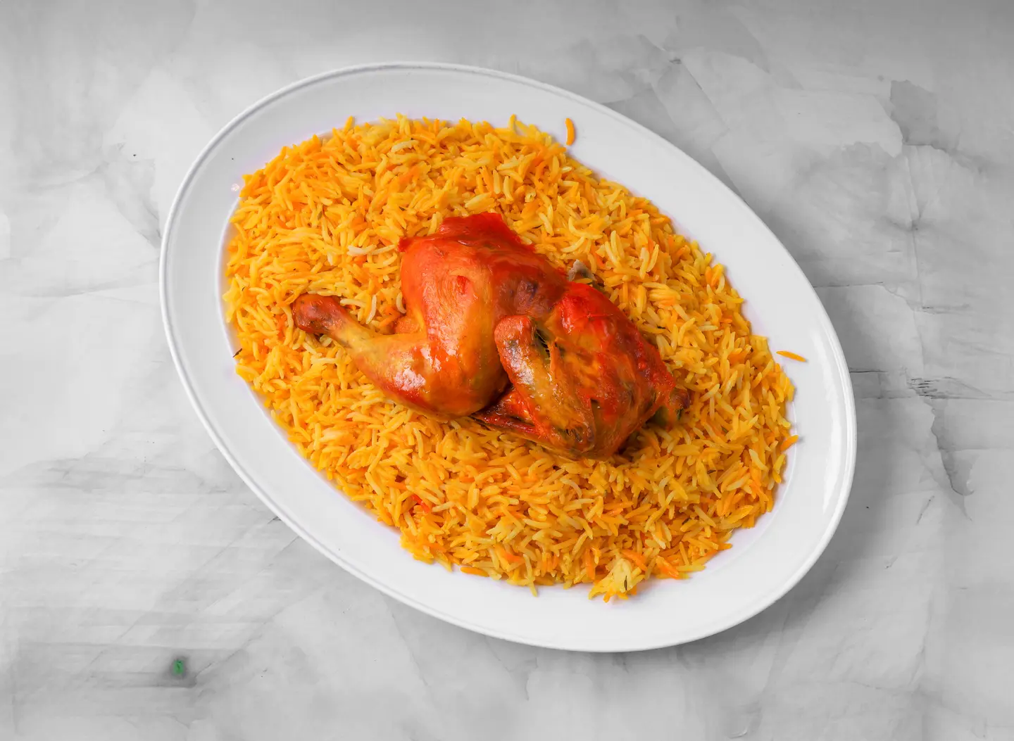 Half A Chicken Madbi
