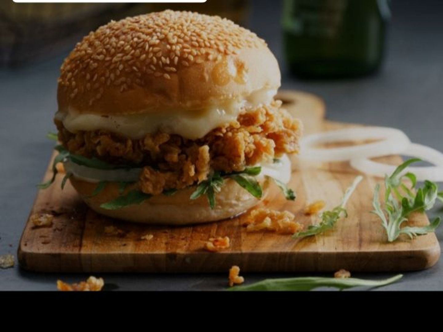 Ranch Chicken Burger