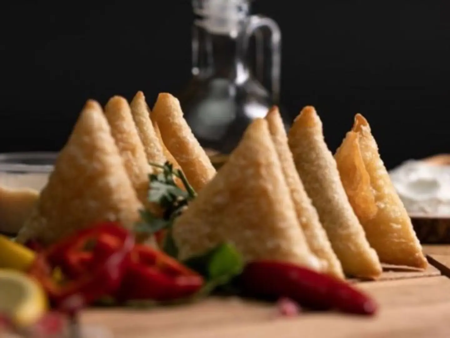 سمبوسة جبن سائل