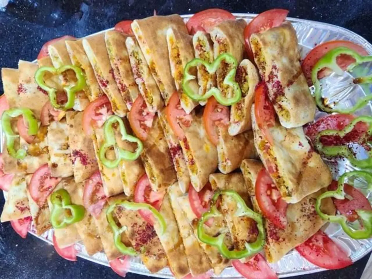 صحن فلافل صغير