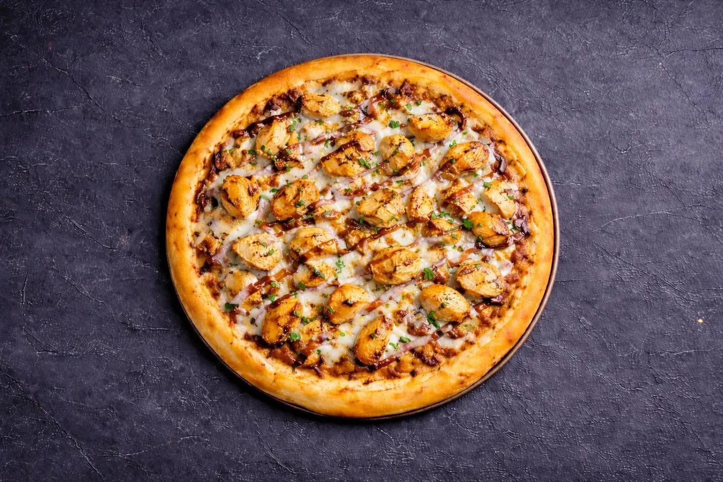 Chicken Pieces Pizza