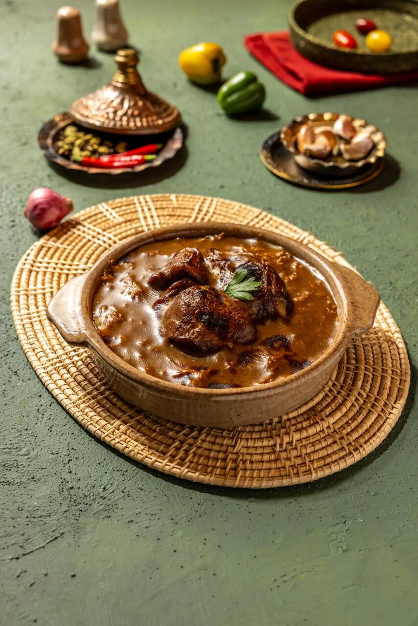 Veal Chunk Tajin With Vermicelli