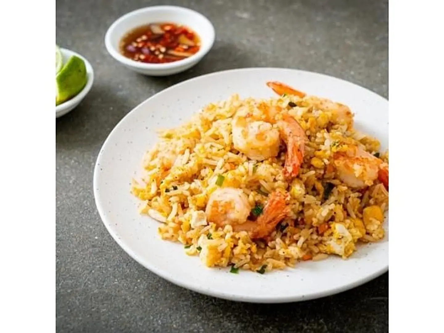 Fried Shrimp With Rice