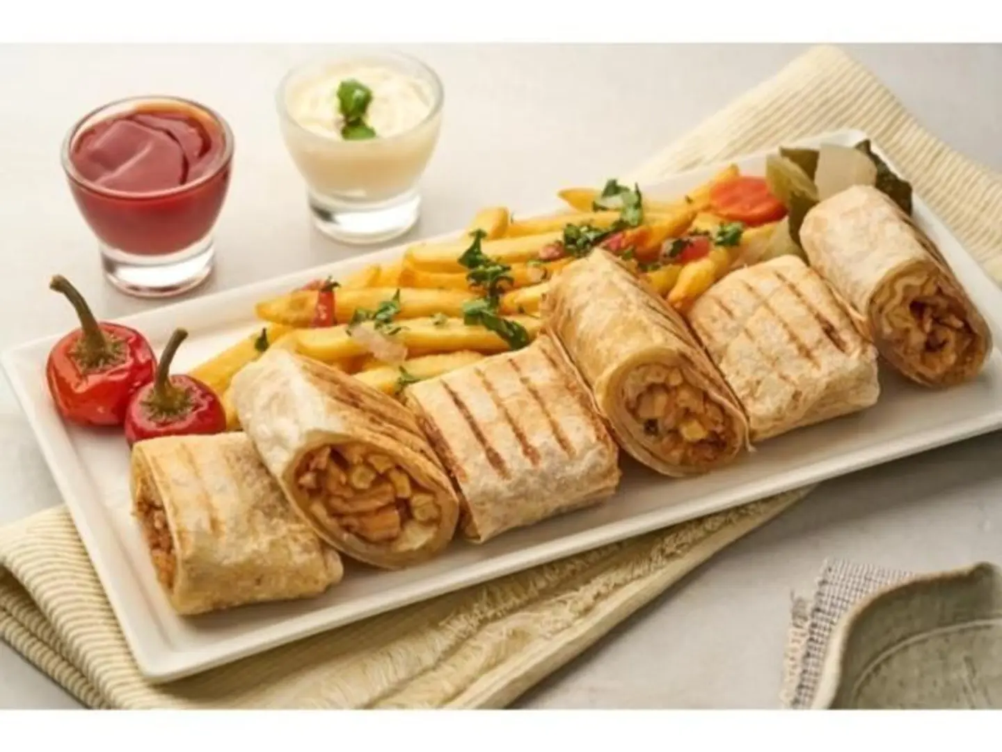 عربي دجاج لوزينة عادي