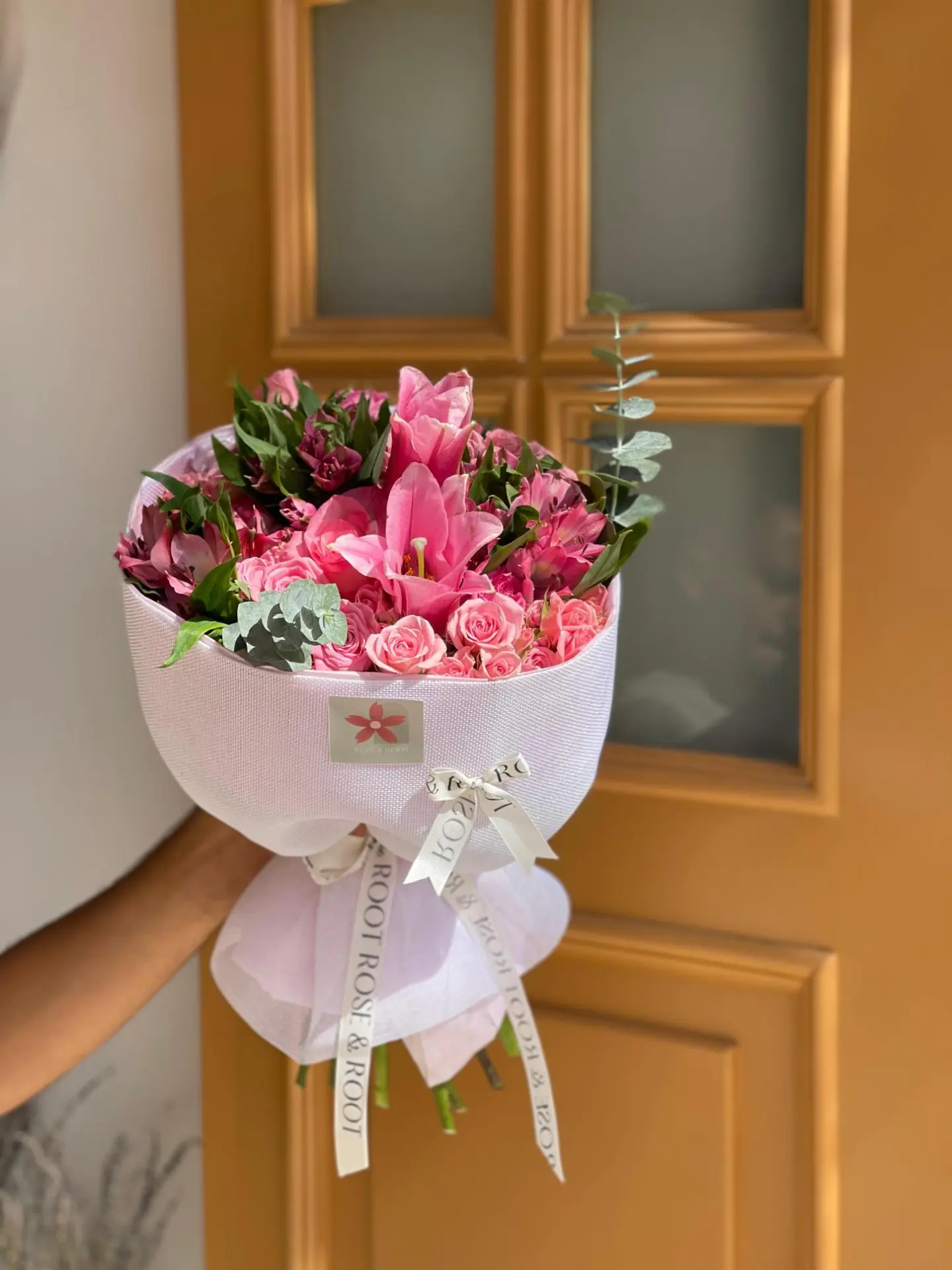 بوكيه جامع البيبي روز والجوري والكازابلانكا