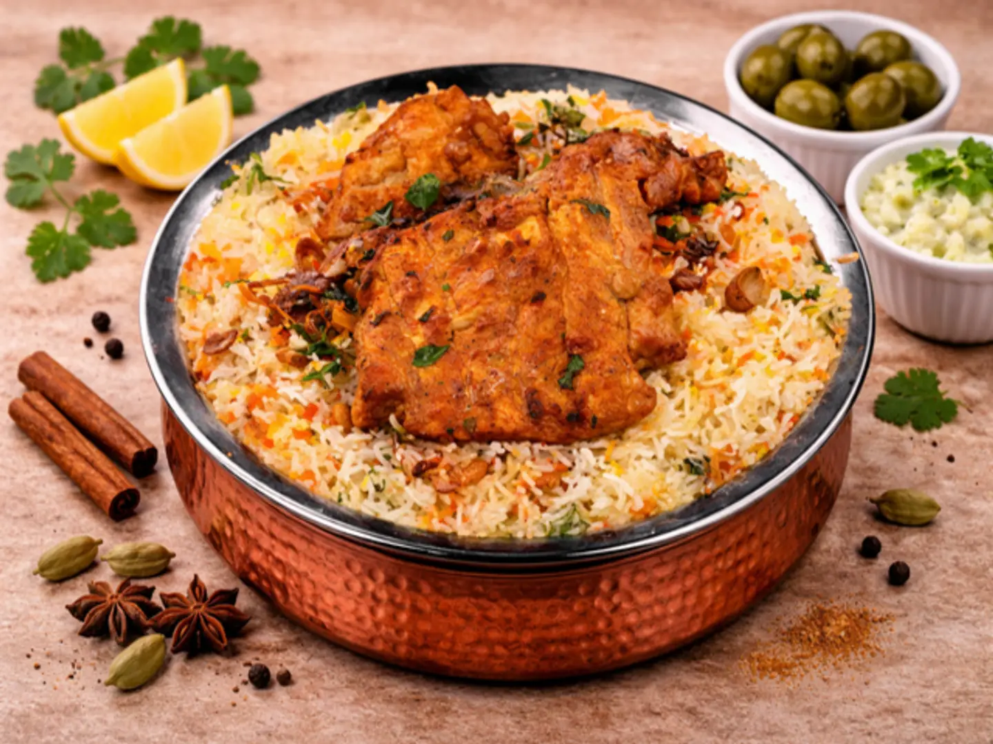 Chicken Charcoal With Rice