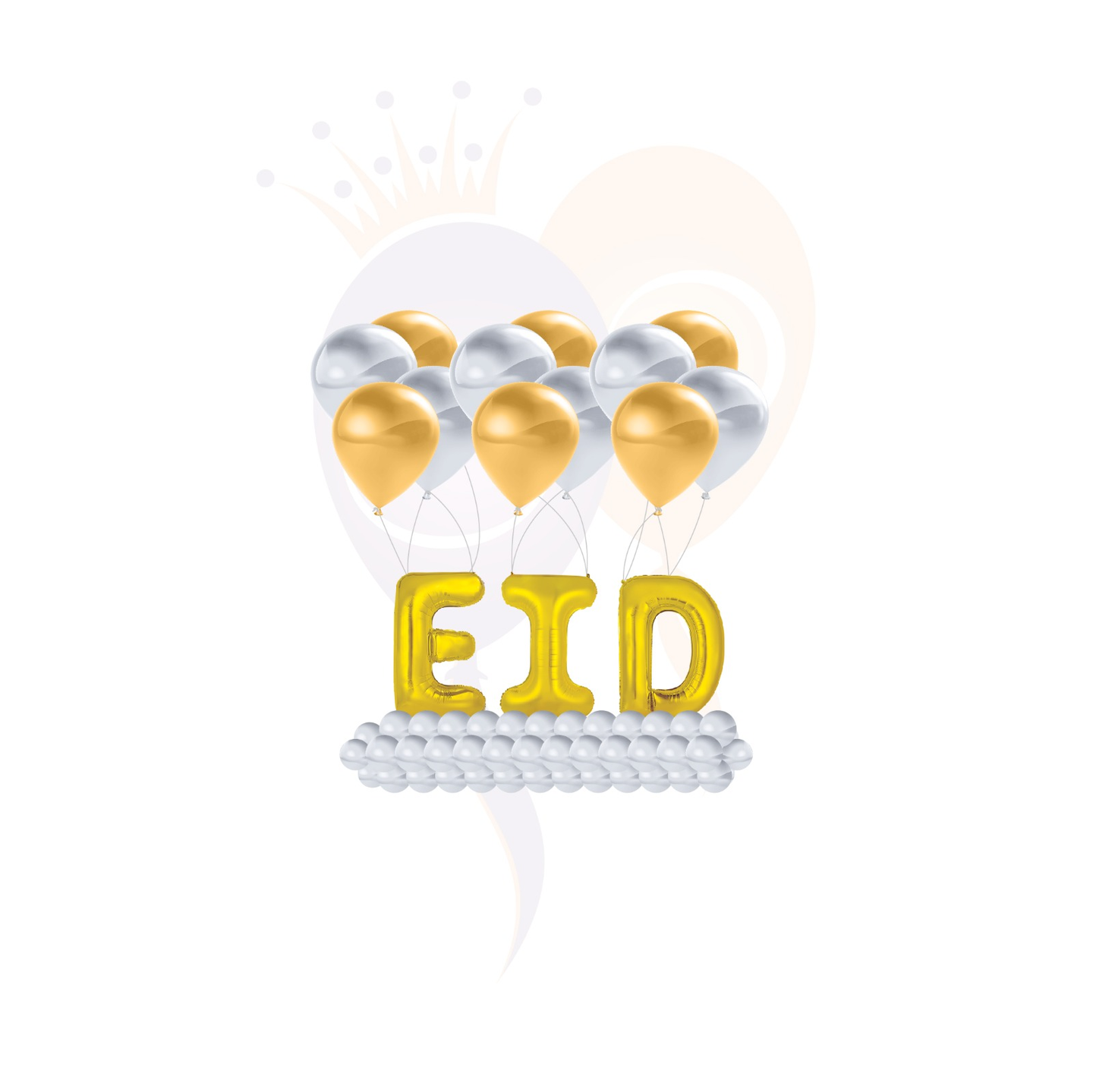 Gold Letter Balloons