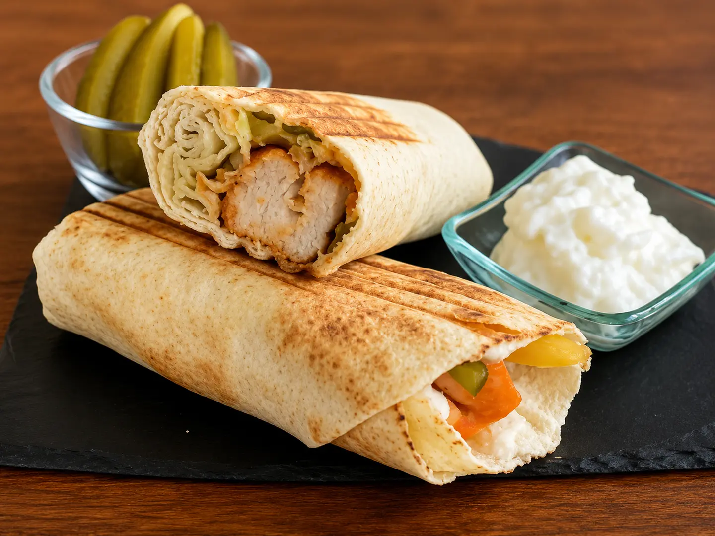 Grilled Shish Tawouk Sandwich