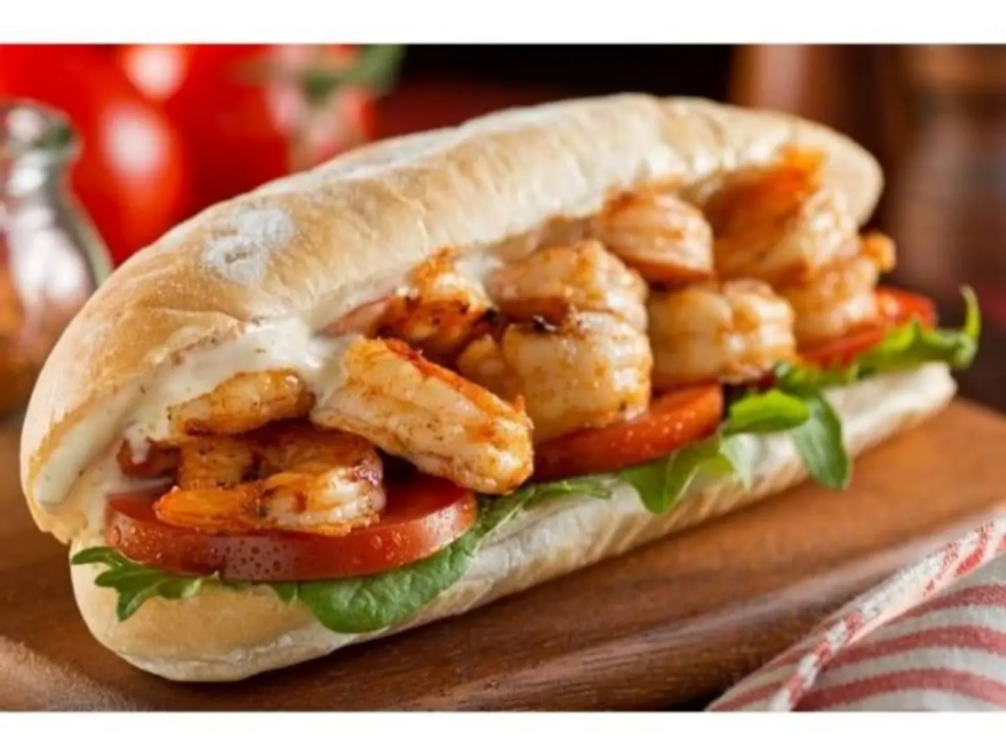 Grilled Shrimp Sandwich